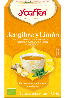 YOGI TEA JENGIBRE/LIMON aloe
