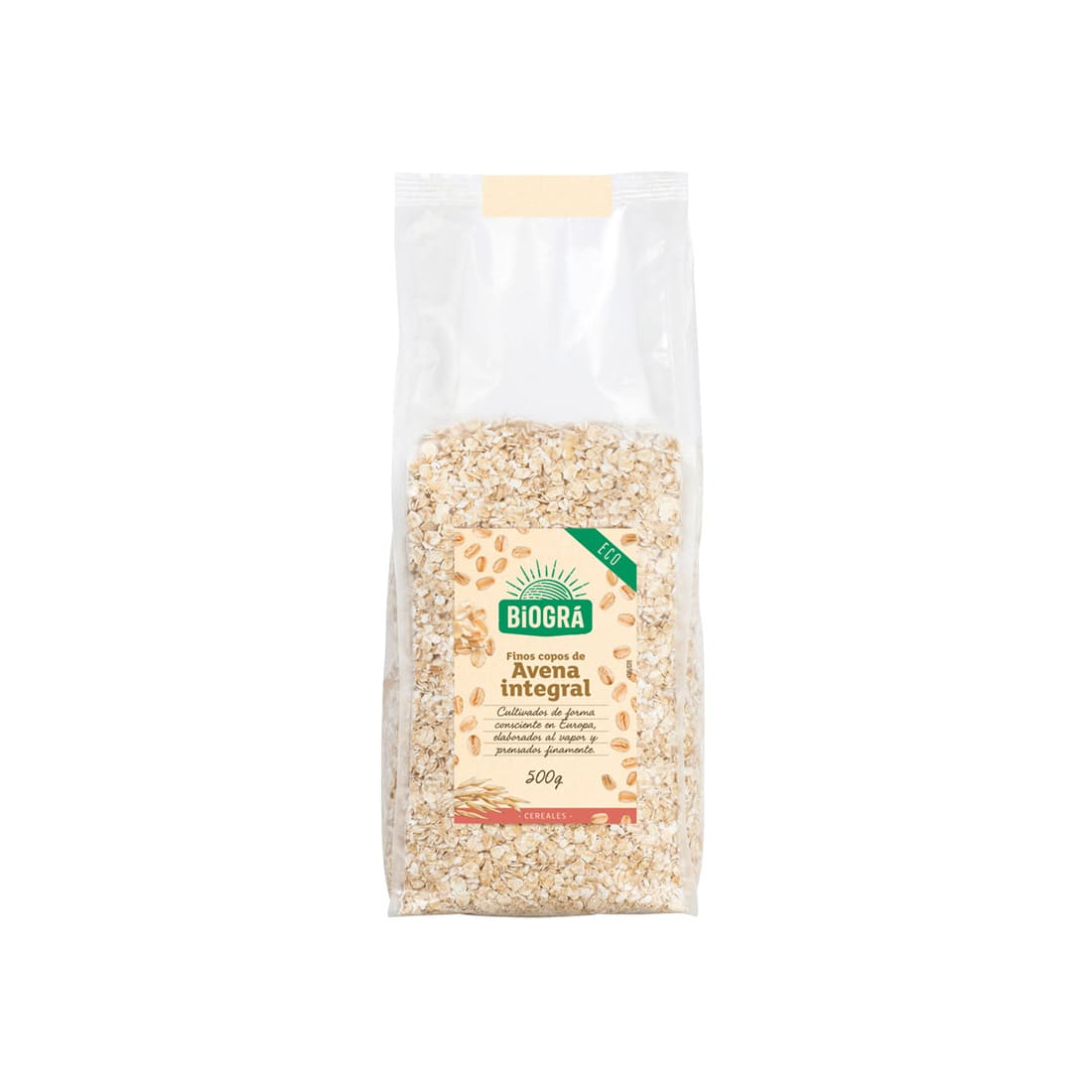 COPOS AVENA FINOS - 500GR BIOGRÁ aloe