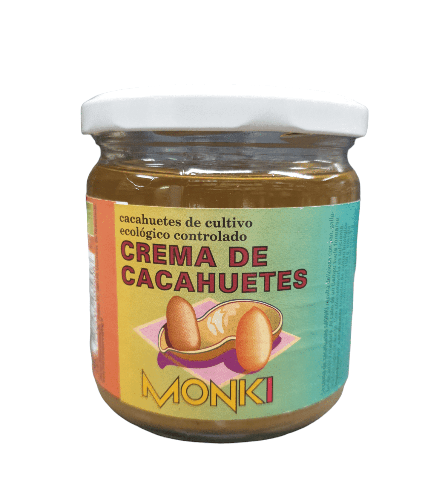 CREMA CACAHUETES - 330GR MONKI aloe