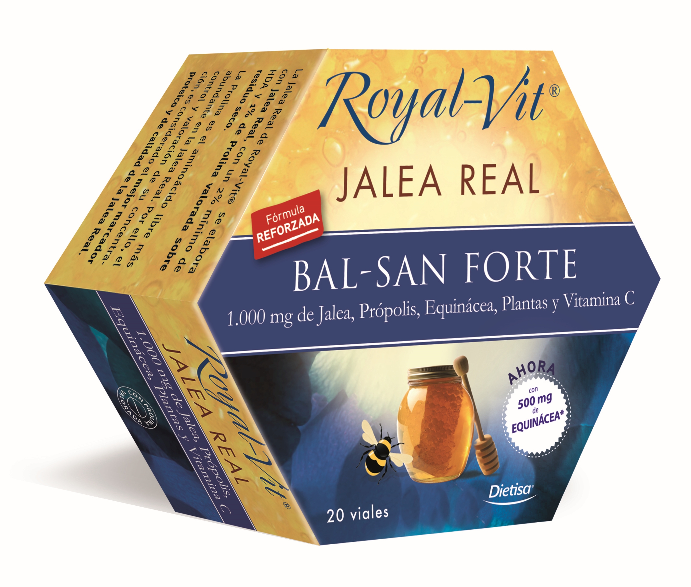 ROYAL VIT BAL-SAN - 20 VIALES aloe