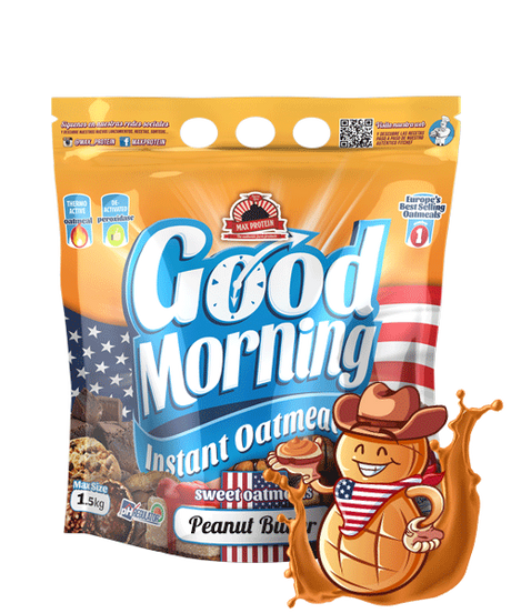 GOOD MORNING PEANUT BUTTER - 1,5KG aloe